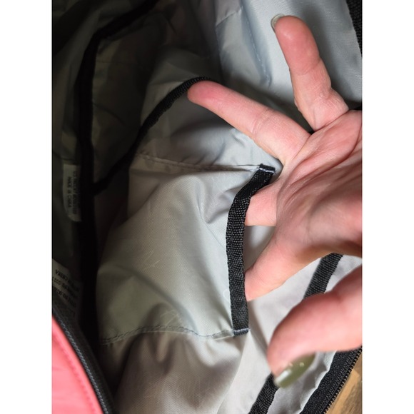 LL Bean Pink/coral Water Resistant Sling Backpack Bag Softgirl Scandi Minimalist - Picture 9 of 9